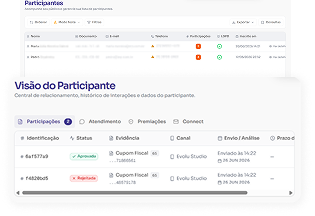 Automatize a validação de participações